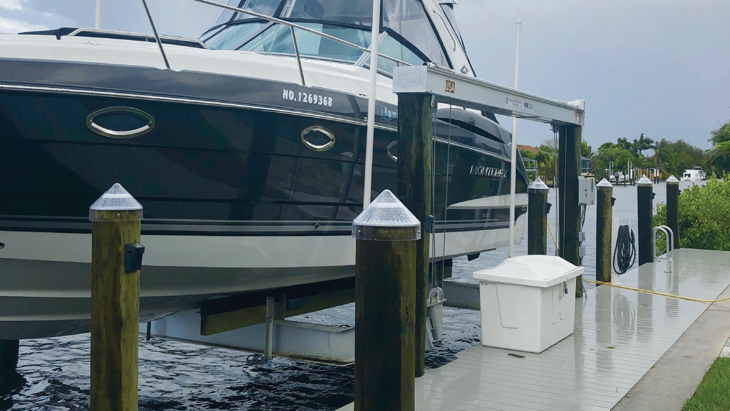 Boat Dock Piling Lights Shelly Lighting