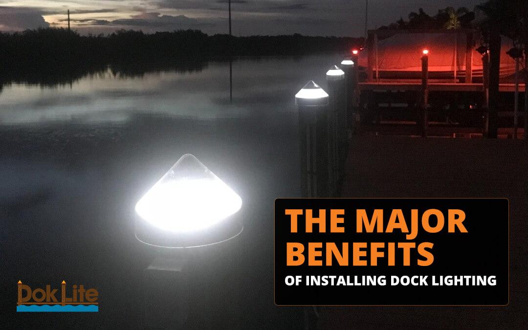 Solar Dock Lights Boat Docking Lights DokLite by Dock Life